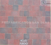 Adoquin rustico Nazari ROJO FUEGO.